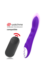 GALATEA - DANTE VIBRATORE VIOLA + TELECOMANDO WATCHME