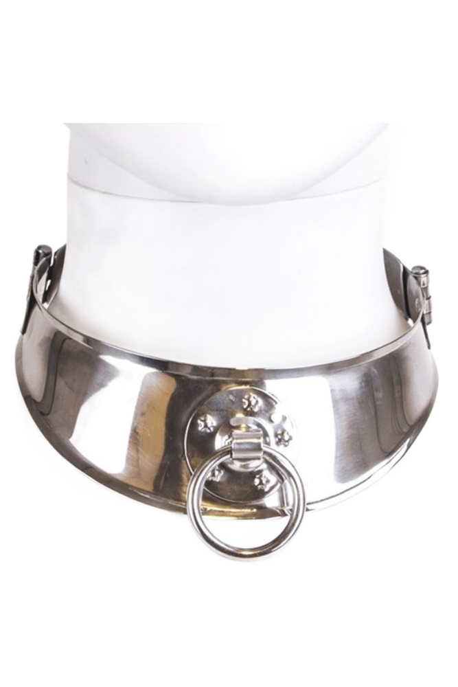 METAL HARD - COLLARE DI TRATTENUTA CON ANELLO