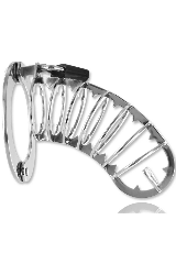 METAL HARD - GABBIA PER PENE METALLICA CON CHIUSURA DI SICUREZZA 14 CM