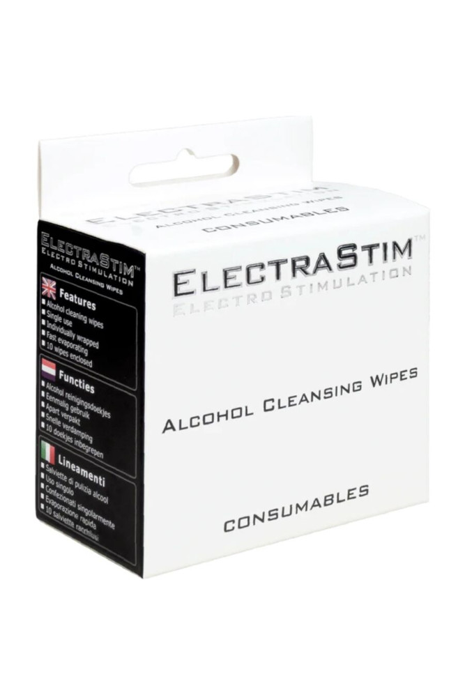 ELECTRASTIM - SALVIETTINE DETERGENTI ALL'ALCOOL 10 UNITÀ