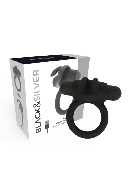 BLACK&SILVER - ANELLO AGRON 2.O