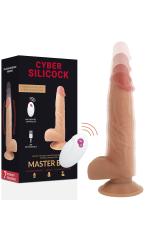 CYBER SILICOCK - TELECOMANDO REALISTIC MASTER BEN 23.88 CM -O- 4.3 CM