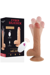 CYBER SILICOCK - TELECOMANDO REALISTICO MR JOHN 23.88 CM -O- 4.3 CM
