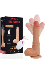 CYBER SILICOCK - TELECOMANDO REALISTICO MR RICK 20.9 CM -O- 4 CM