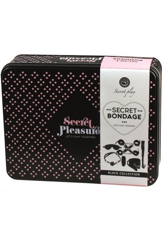 SECRETPLAY - BDSM SET 8 PCS NERO