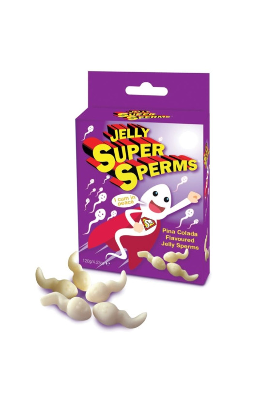 SPENCER & FLEETWOOD - JELLY SUPER SPERM GOMMIES FORMA SPERMA 120 GR