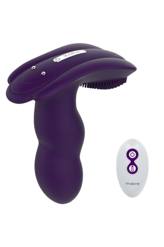 NALONE - MASSAGGIATORE CON TELECOMANDO LOLI - VIOLA