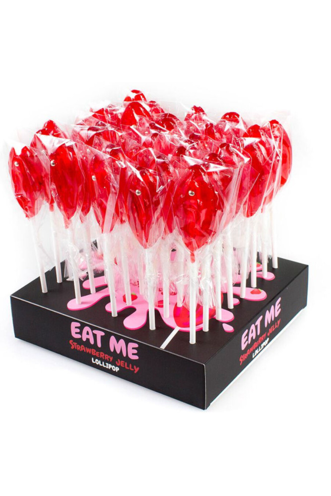 SECRETPLAY - ASSORTIMENTO ESPOSITIVO LECCA LECCA AL PENE CON ALCOOL 40 UNITÀ