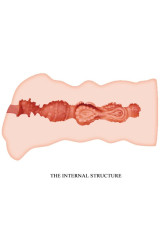 CRAZY BULL - MASTURBADOR LEILA VAGINA 13.5 CM