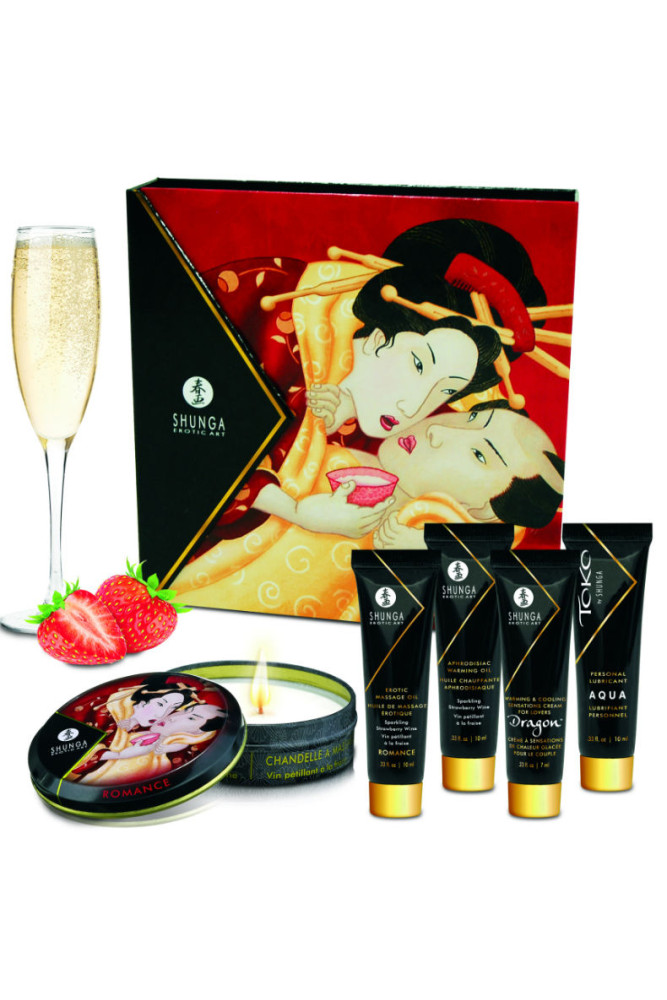 SHUNGA - KIT SEGRETO GEISHA FRAGOLE E CAVA