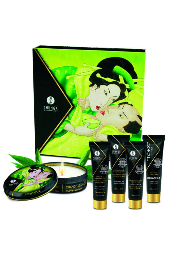 SHUNGA - KIT TÈ VERDE BIOLOGICO GEISHA SEGRETO