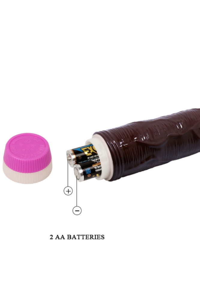 BAILE - VIBRATORE ONDE DI PIACERE 23 CM MARRONE