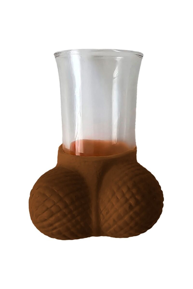 DIABLO PICANTE - BICCHIERE DA SHOT IN VETRO CON UOVA MULATO