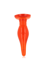 BAILE - PLUG ANALE SOFT TOUCH ROSSO 14.2 CM