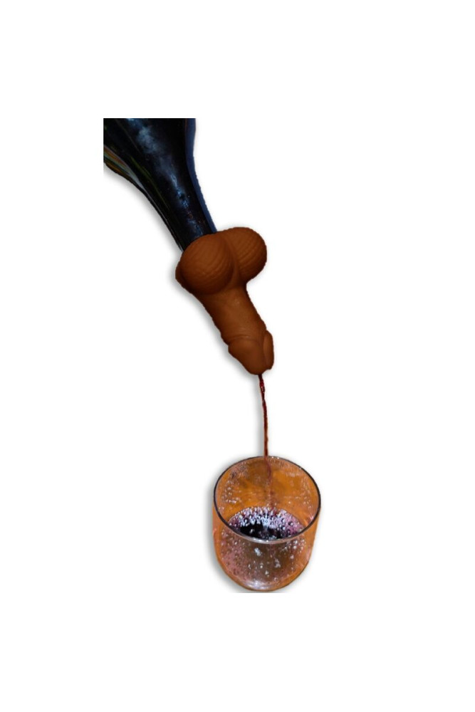 DIABLO PICANTE - DECANTER PER VINO A FORMA DI PENE MULATTO