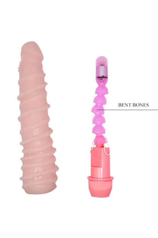 BAILE - VIBRATORE SENSUALE A SPIRALE FLEXI VIBE 19.5 CM