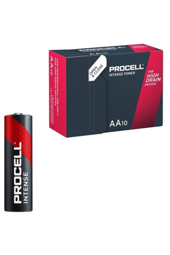 PROCELL - INTENSE POWER ALKALINE LR6 AA 1.5V SCATOLA*10