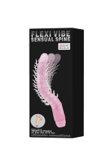 BAILE - DILDO VIBRANTE FLESSIBILE SENSUAL SPINE FLEXI VIBE LILLA 23.5 CM