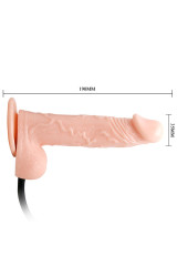 DANCE - DILDO GONFIABILE REALISTICO CON VENTOSA 15 CM