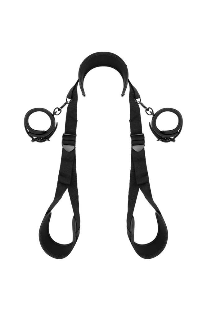 FETISH SUBMISSIVE - POSIZIONE A GAMBE APERTE CON MANETTE FODERA IN NOPRENE