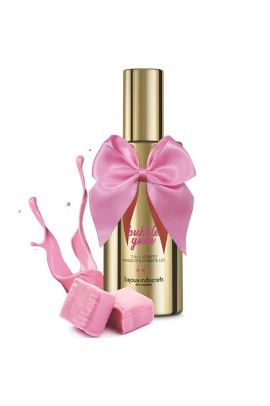 BIJOUX - BUBBLE GUM 2·IN·1 GEL PROFUMATO PER MASSAGGIO E INTIMO 100 ML