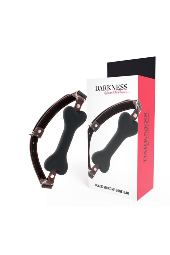 DARKNESS - BAVAGLINO IN SILICONE NERO