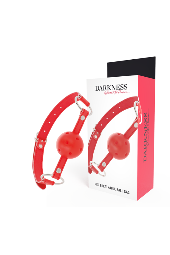 DARKNESS - BAVAGLINO TRASPIRANTE ROSSO