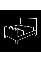 FETISH SUBMISSIVE - SET DI CRAVATTE DA LETTO CON FODERA IN NOPRENE