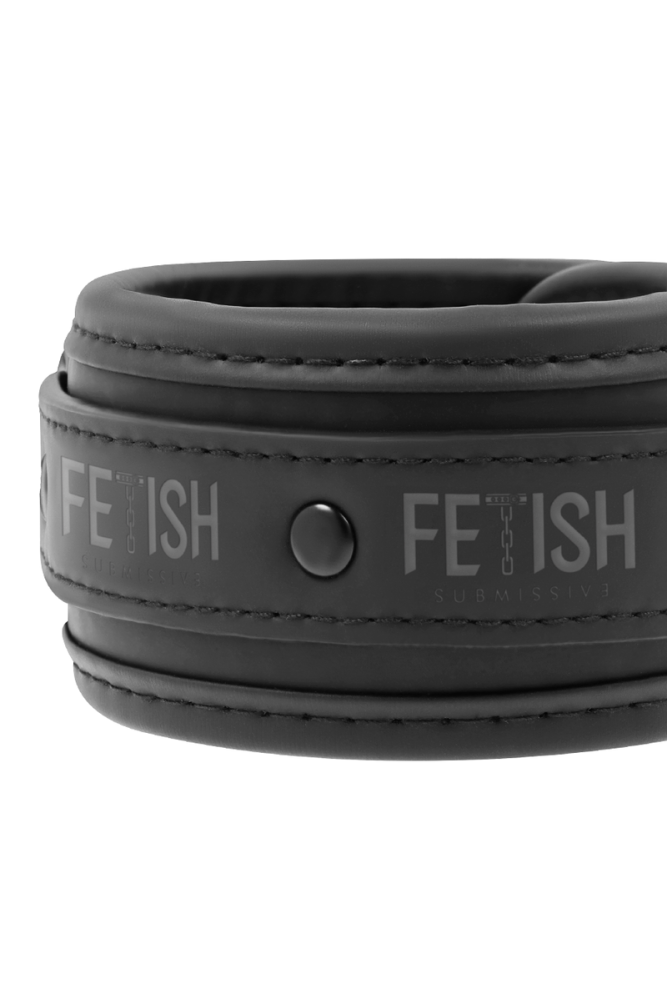 FETISH SUBMISSIVE - SET DI MANETTE E CRAVATTE CON FODERA IN NOPRENE