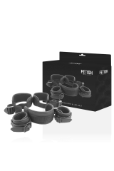 FETISH SUBMISSIVE - POSIZIONE A GAMBE APERTE CON MANETTE FODERA IN NOPRENE