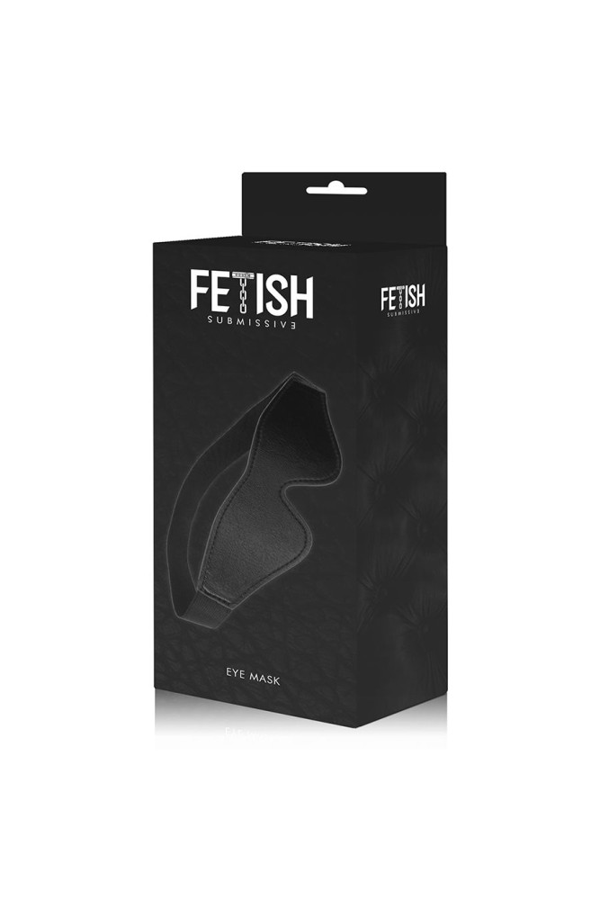 FETISH SUBMISSIVE - MASCHERA VEGANA IN PELLE CON FODERA IN NOPRENE