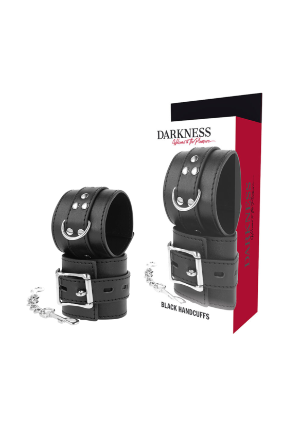 DARKNESS - MANETTE IN PELLE NERA