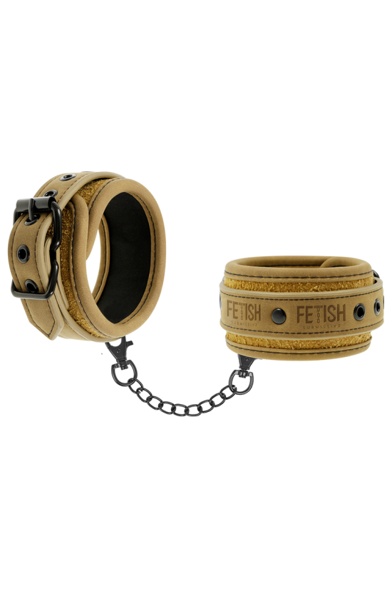 FETISH SUBMISSIVE ORIGIN - MANETTE IN PELLE VEGANA CON FODERA IN NEOPRENE