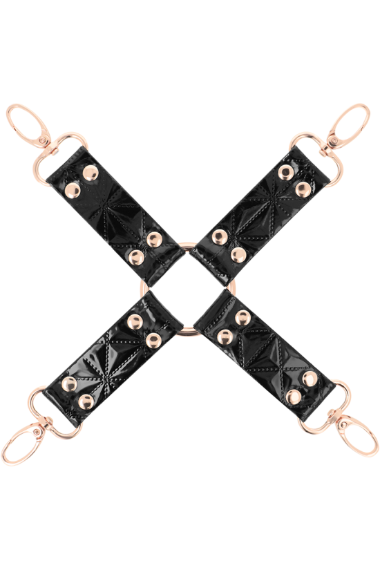 BEGME - BLACK EDITION HOG TIE IN PELLE VEGAN