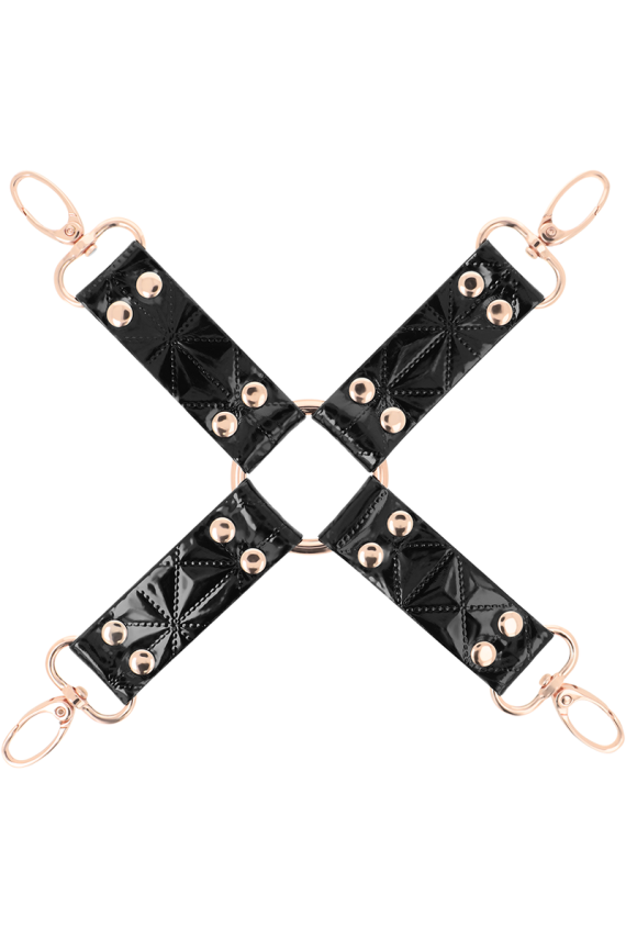 BEGME - BLACK EDITION HOG TIE IN PELLE VEGAN