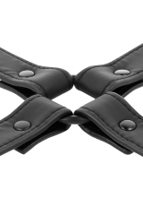 FETISH SUBMISSIVE - MANETTE IN PELLE VEGANA UNION