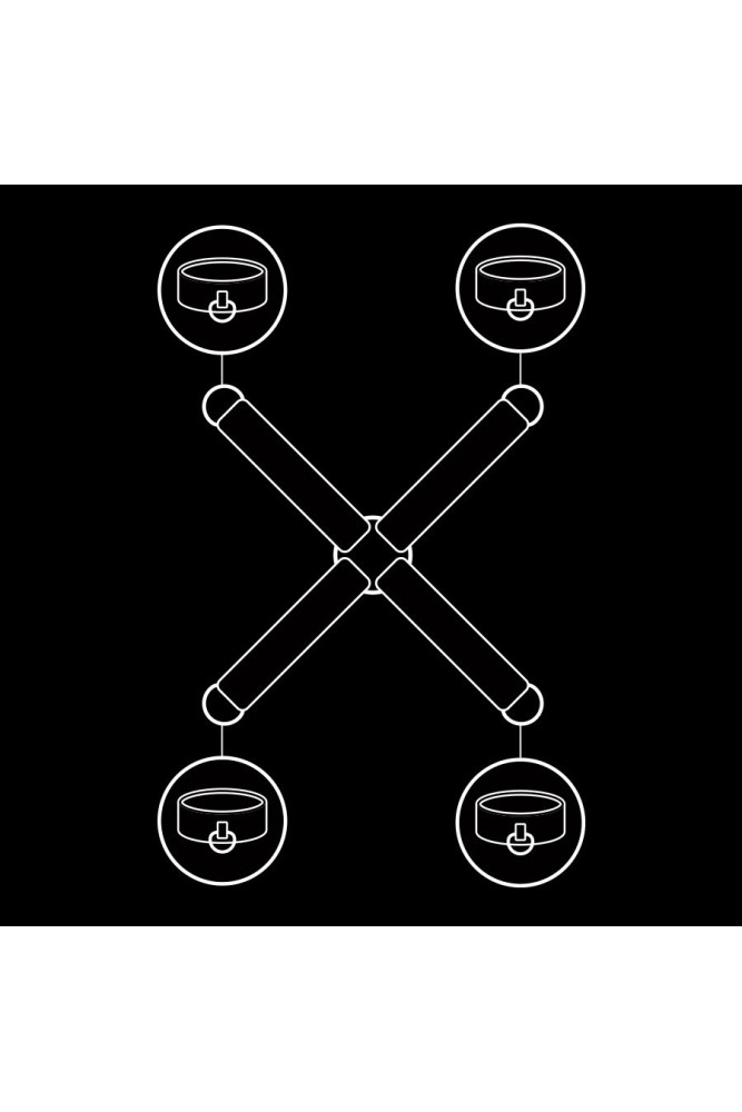 FETISH SUBMISSIVE - MANETTE IN PELLE VEGANA UNION