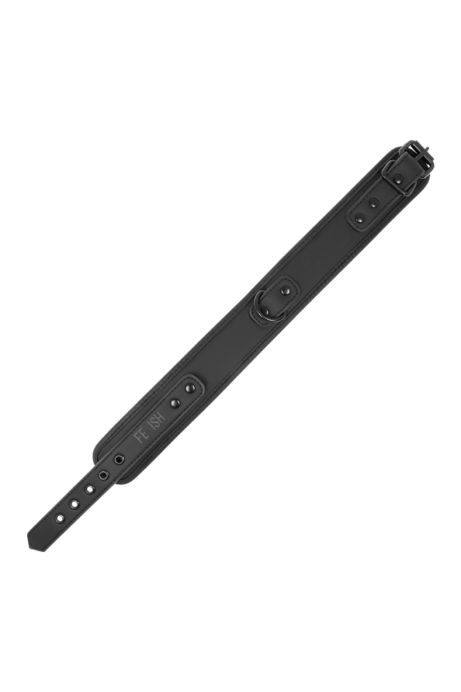 FETISH SUBMISSIVE - COLLANA A CATENA CON FODERA IN NOPRENE