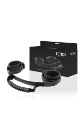 FETISH SUBMISSIVE - MANETTE CON FODERA IN NOPRENE E MANIGLIA
