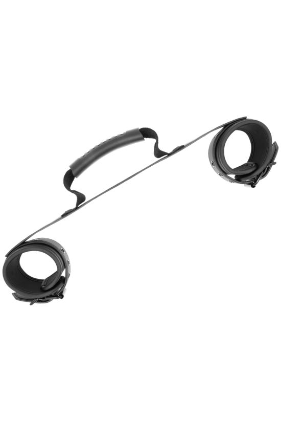 FETISH SUBMISSIVE - MANETTE CON FODERA IN NOPRENE E MANIGLIA