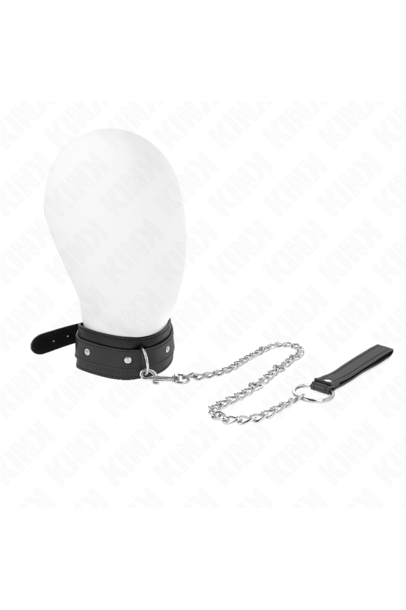 KINK - COLLANA CON GUINZAGLIO 65 CM 1 ANELLO REGOLABILE 38-49 CM X 5 CM