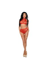ME-SEDUCE - MONA SET ROSSO L/XL