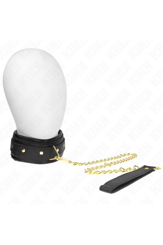 KINK - COLLANA CON CINTURINO IN SIMILPELLE SPUGNA MODELLO 1 REGOLABILE 37-54 CM X 3 CM