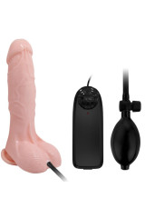 BAILE - DILDO VIBRANTE E GONFIABILE REALISTICO 18.8 CM