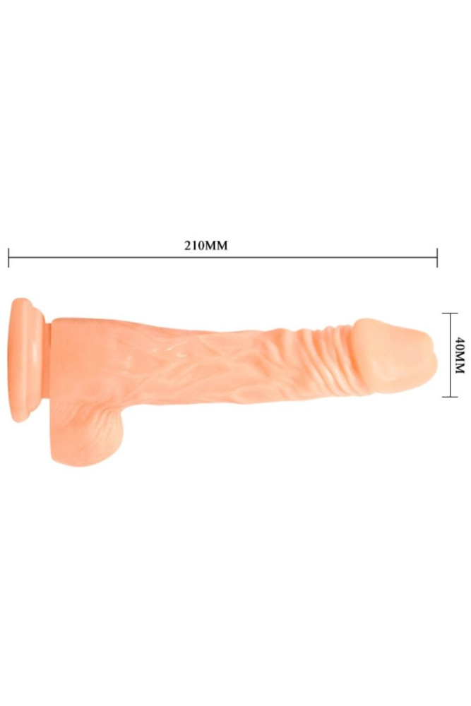BAILE - DILDO DI CAZZO REALISTICO CON VIBRAZIONE