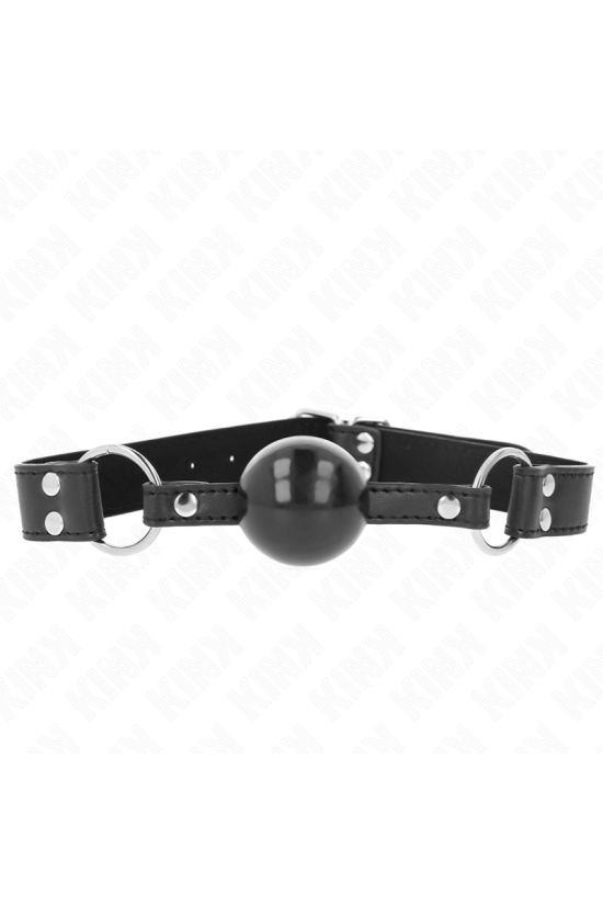 KINK - PALLA MORBIDA E SOLIDA BAVARO 4 CM CON CINTURINO IN SIMILPELLE 62 x 2