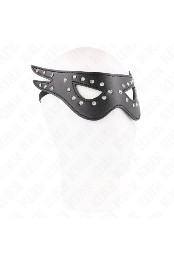 KINK - MASCHERA SEXY IN SIMILPELLE MODELLO 2 27 x 13 CM