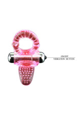 BAILE - ANELLO DOLCE ABS 10 RITMI ANELLO VIBRATORE PENE ROSA