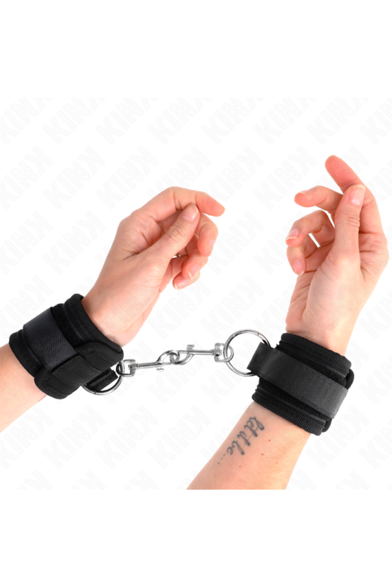 KINK - RESISTENZA DA POLSO NERA REGOLABILE 18-35 CM X 6 CM