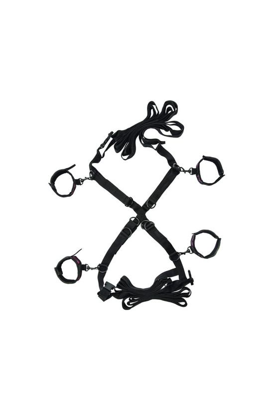 CALEXOTICS - SCANDAL SET DI CRAVATTE DA LETTO INCROCIATE